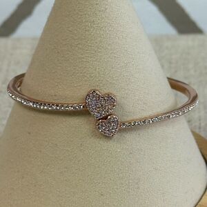 Kate Spade “Yours Truly” Rose Gold Hinge Bracelet